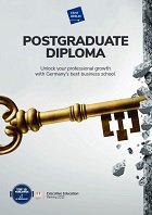Cover of the Postgarduate Diploma brochure