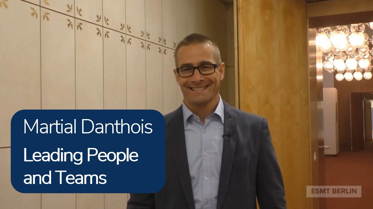 Leading People and Teams - Martial Danthois
